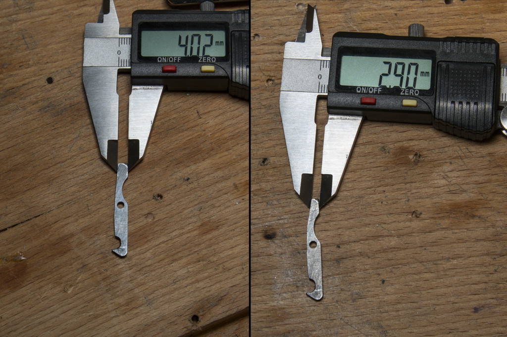 The extractor before and after the filing