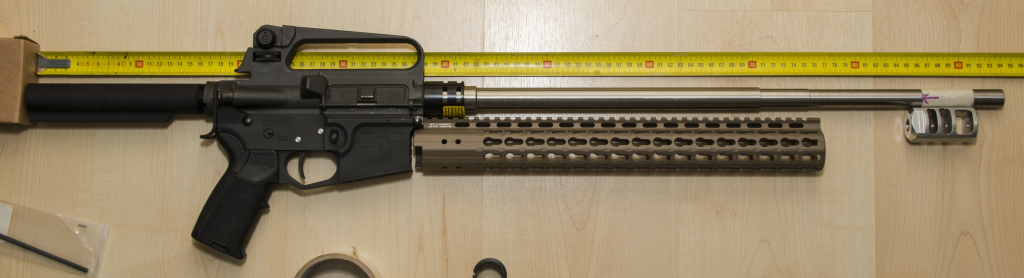 Measuring the cutting point of the barrel